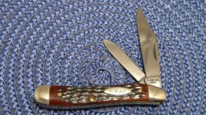 Case XX  USA 1965-69 Bone 6220 Peanut Knife