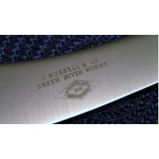 John Russel Cutlery Co. Green River Works 1834-1976 Bicentennial Buffalo Skinnfer Knife - NIB