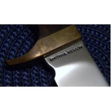 Smith & Wesson USA 6050 Blackie Collins Design Fixed Blade Sheath Knife c.1970's
