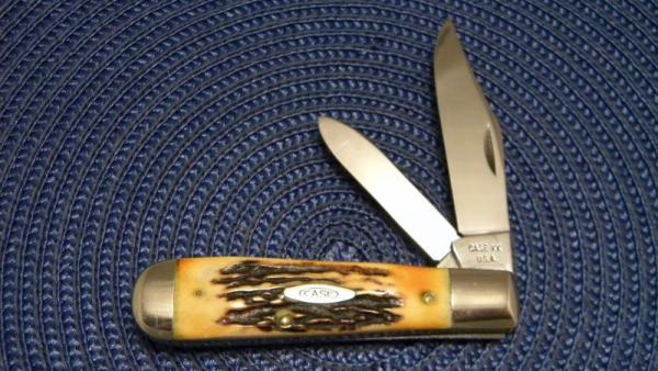 Case XX USA 10 Dot (1970) Stag 5299 1/2 Jack Knife Case XX USA 10 Dot (1970) Stag 5299 1/2 Jack Knife