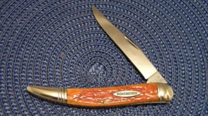 Winchester Trademark USA 1998 Bone 19024 Toothpick Knife