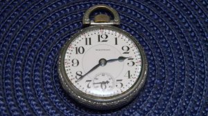 Vintage Waltham Crescent Street 21 Jewels Size 16 Pocket Watch c.1904 Runs Good