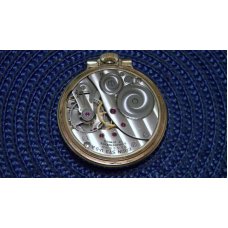 Vintage Elgin 17 Jewels Size 16 Model 573 Pocket Watch c.1948 Runs Good Vintage Elgin 17 Jewels Size 16 Model 573 Pocket Watch c.1948 Runs Good