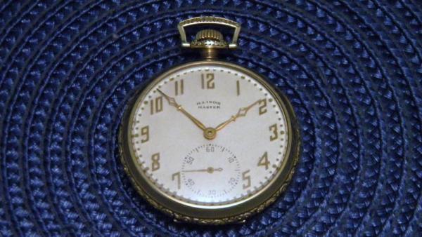Vintage Illinois Master 19 Jewels Size 10 Pocket Watch c.1923 Runs Good Vintage Illinois Master 19 Jewels Size 10 Pocket Watch c.1923 Runs Good