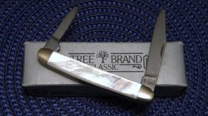 Boker Solingen Germany Tree Brand Classic Pearl 2 Blade Knife - NIB