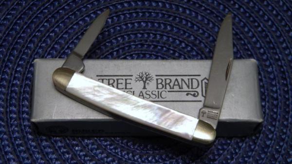 Boker Solingen Germany Tree Brand Classic Pearl 2 Blade Knife - NIB Boker Solingen Germany Tree Brand Classic Pearl 2 Blade Knife - NIB