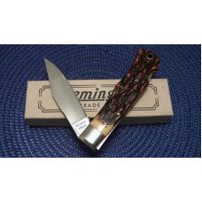Remington UMC USA 1990 Delrin R1306 Bullet Tracker Lockback Knife - NIB Remington UMC USA 1990 Delrin R1306 Bullet Tracker Lockback Knife - NIB