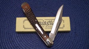 Remington UMC USA 1992 Delrin R1253 Bullet Guide Lockback Knife - NIB