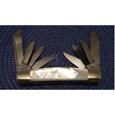Fight'n Rooster Frank Buster Celebrated Cutlery Germany Pearl 8 Blade Congress Knife Fight'n Rooster Frank Buster Celebrated Cutlery Germany Pearl 8 Blade Congress Knife