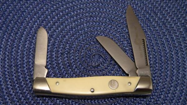 John Primble Belknap Inc. Delrin 5371I Stockman Knife John Primble Belknap Inc. Delrin 5371I Stockman Knife