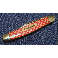 Kutmaster Utica N.Y. USA Purina Stockman Knife 