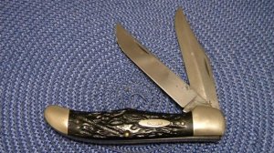 Case XX 1940-50 Rough Black 6265 SAB Folding Hunter Knife