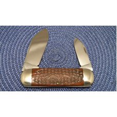 Case XX USA 1965-69 Laminated Wood 6250 Elephant Toe Knife Case XX USA 1965-69 Laminated Wood 6250 Elephant Toe Knife