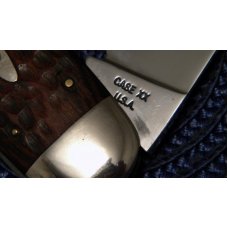 Case XX USA 1965-69 Laminated Wood 6250 Elephant Toe Knife Case XX USA 1965-69 Laminated Wood 6250 Elephant Toe Knife