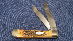 Case XX SS USA 5 Dot (1995) Second Cut Stag 5254 Trapper Knife