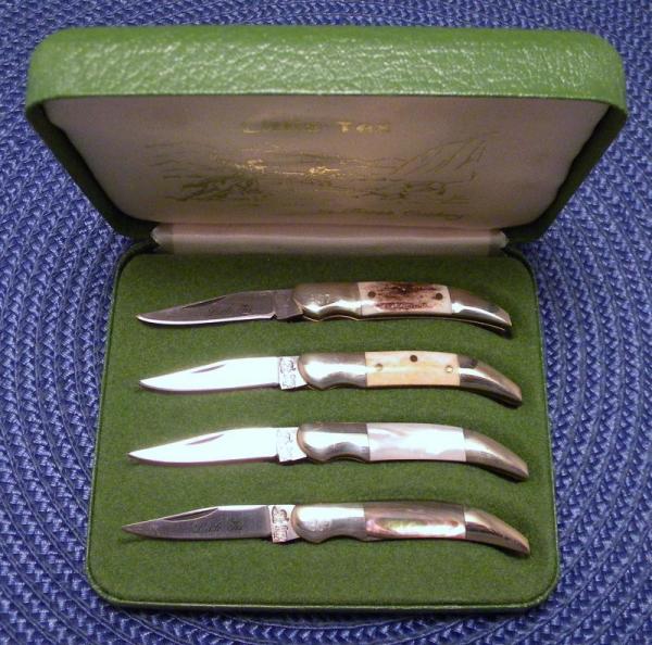 Frost Cutlery Surgical Steel Japan Little Tex Knife Set of 4
