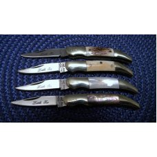 Frost Cutlery Surgical Steel Japan Little Tex Knife Set of 4 Miniature Knives - NIB Frost Cutlery Surgical Steel Japan Little Tex Knife Set of 4 Miniature Knives - NIB