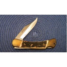 Puma Germany Stainless Stag 905 Duke Folding Lockback Knife c.1978 in Box
