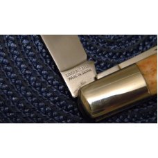 Parker Cut. Co. Japan Smooth Bone Eagle Brand One Arm Pillbuster Knife - NIB Parker Cut. Co. Japan Smooth Bone Eagle Brand One Arm Pillbuster Knife - NIB