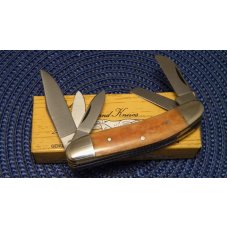 Parker Cut. Co. Japan Smooth Bone Eagle Brand Sowbelly Knife - NIB Parker Cut. Co. Japan Smooth Bone Eagle Brand Sowbelly Knife - NIB