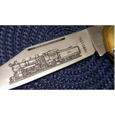 Boker Solingen Germany 1980 LTD. Stag Railroader Folding Hunter Knife - NIB Boker Solingen Germany 1980 LTD. Stag Railroader Folding Hunter Knife - NIB