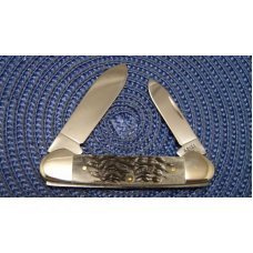 Case XX USA 1972-1997 25th Anniversary NKCA Club Knife Bone 62131 SS Canoe - NIB Case XX USA 1972-1997 25th Anniversary NKCA Club Knife Bone 62131 SS Canoe - NIB