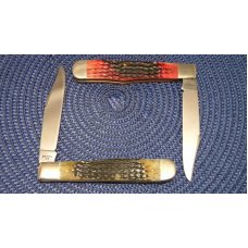 Case XX SS USA 3 Dot (1987) Bone R6111 1/2 & G6111 1/2 Tested XX Commemorative Knife Set - NIB Case XX SS USA 3 Dot (1987) Bone R6111 1/2 & G6111 1/2 Tested XX Commemorative Knife Set - NIB