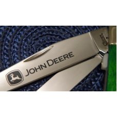 Case XX USA 2009 Bone 6254 SS John Deere Trapper Knife - NIB Case XX USA 2009 Bone 6254 SS John Deere Trapper Knife - NIB