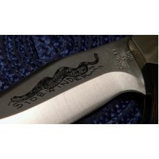 Case XX SS USA 9 Dot (1981) Wood Sidewinder Side Release Lockblade Knife - NIB