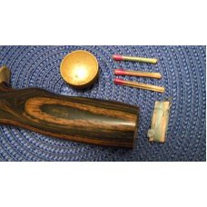 Smith & Wesson USA 6020 Wood Outdoorsman Fixed Blade Sheath Knife c.1975 - NIB Smith & Wesson USA 6020 Wood Outdoorsman Fixed Blade Sheath Knife c.1975 - NIB