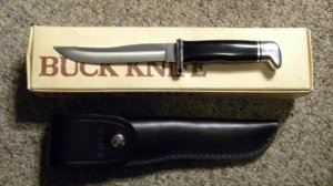Buck 105 USA Black 