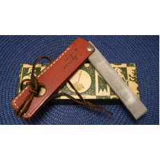 Gerber Portland, OR 97223 USA Sportsman's Steel Knife Sharpener with Leather Sheath Handle in Box