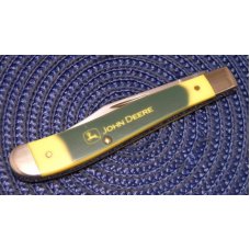 Case XX USA 2012 Delrin 41046 SS John Deere Slimline Trapper Knife - NIB Case XX USA 2012 Delrin 41046 SS John Deere Slimline Trapper Knife - NIB