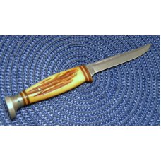 Ka-Bar USA Bone or Stag? Fixed Blade Sheath Knife Ka-Bar USA Bone or Stag? Fixed Blade Sheath Knife