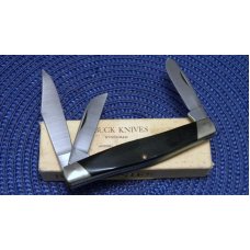 Buck 301 USA (Camillus) Black Delrin Stockman Knife in Box c.1974-1985 Buck 301 USA (Camillus) Black Delrin Stockman Knife in Box c.1974-1985