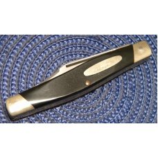 Buck 301 USA (Camillus) Black Delrin Stockman Knife in Box c.1974-1985 Buck 301 USA (Camillus) Black Delrin Stockman Knife in Box c.1974-1985
