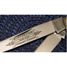Winchester Trademark USA Hornet Series 1993 Tan Bone W18 29004 1/2 Trapper Knife - NIB Winchester Trademark USA Hornet Series 1993 Tan Bone W18 29004 1/2 Trapper Knife - NIB