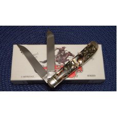 Winchester Trademark USA Hornet Series 1994 Celluloid W18 20004 Trapper Knife - NIB Winchester Trademark USA Hornet Series 1994 Celluloid W18 20004 Trapper Knife - NIB