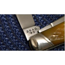 Winchester Trademark USA Cartridge Series 1995 Yellow Bone W15 3948 Stockman Knife - NIB Winchester Trademark USA Cartridge Series 1995 Yellow Bone W15 3948 Stockman Knife - NIB
