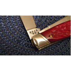Winchester Trademark USA Cartridge Series 1995 Red Bone W15 3948 Stockman Knife - NIB