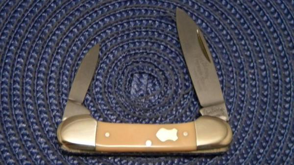 Jim Bowie (German Eye) Premium Quality Hand Made Germany Yellow Mini Canoe Knife Jim Bowie (German Eye) Premium Quality Hand Made Germany Yellow Mini Canoe Knife