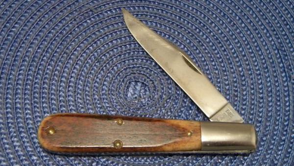 Case Tested XX 1920-1940 Green Bone 6143 Daddy Barlow Knife Case Tested XX 1920-1940 Green Bone 6143 Daddy Barlow Knife