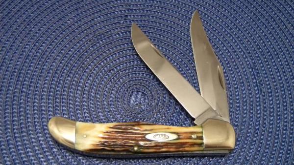 Case XX 1940-1964 Stag 5265 SAB (Hi-Pull) Folding Hunter Knife Case XX 1940-1964 Stag 5265 SAB (Hi-Pull) Folding Hunter Knife