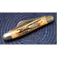 Case XX Stainless USA 4 Dot (1976) Stag 5347 HP SSP Razor Edge Stockman Knife Case XX Stainless USA 4 Dot (1976) Stag 5347 HP SSP Razor Edge Stockman Knife