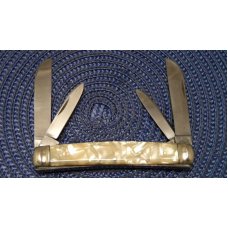 German Eye Solingen Germany Cracked Ice 3 Eye Congress Knife German Eye Solingen Germany Cracked Ice 3 Eye Congress Knife
