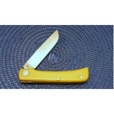 Carl Schlieper German Eye Solingen Germany Yellow 99jrY Sodbuster Knife