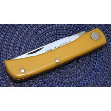 Carl Schlieper German Eye Solingen Germany Yellow 99jrY Sodbuster Knife
