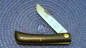 Carl Schlieper German Eye Solingen Germany Wood 99jr Sodbuster Knife