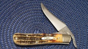 Case XX USA 2007 Bone Stag 6.51953L SS Russlock Knife