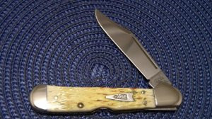Case XX USA 2007 Burnt White Bone 61549L SS Copperlock Knife